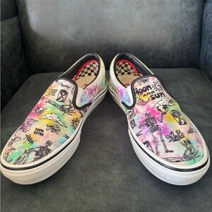 Vans Multicolor Shroom Doom Slip-On Shoes